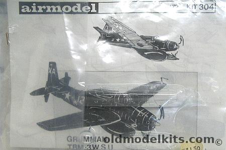 Airmodel 1/72 Grumman TBM-3 WSU and Douglas  AD-4W Skyraider Conversions, 304  plastic model kit